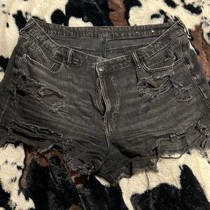 American Eagle Black Mom Short Size 18